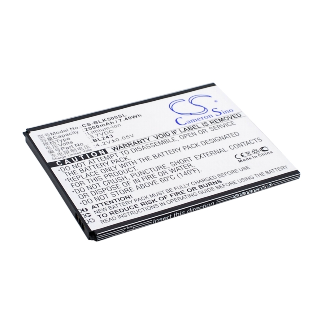 Compatible battery replacement for LENOVO  BL243