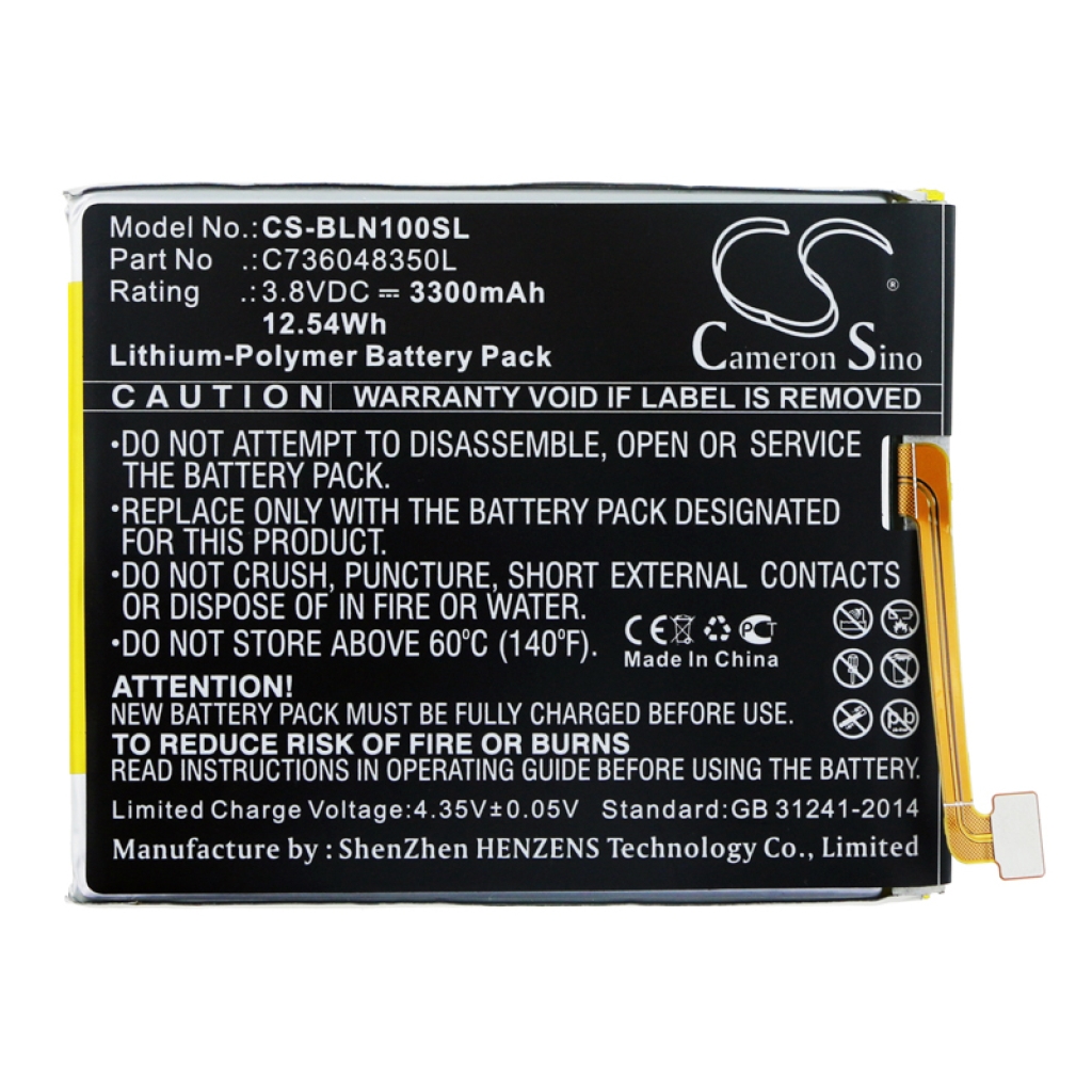 Mobile Phone Battery BLU CS-BLN100SL