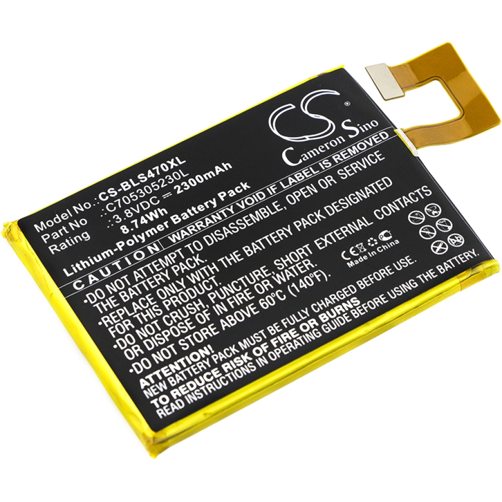 Battery Replaces C705305230L