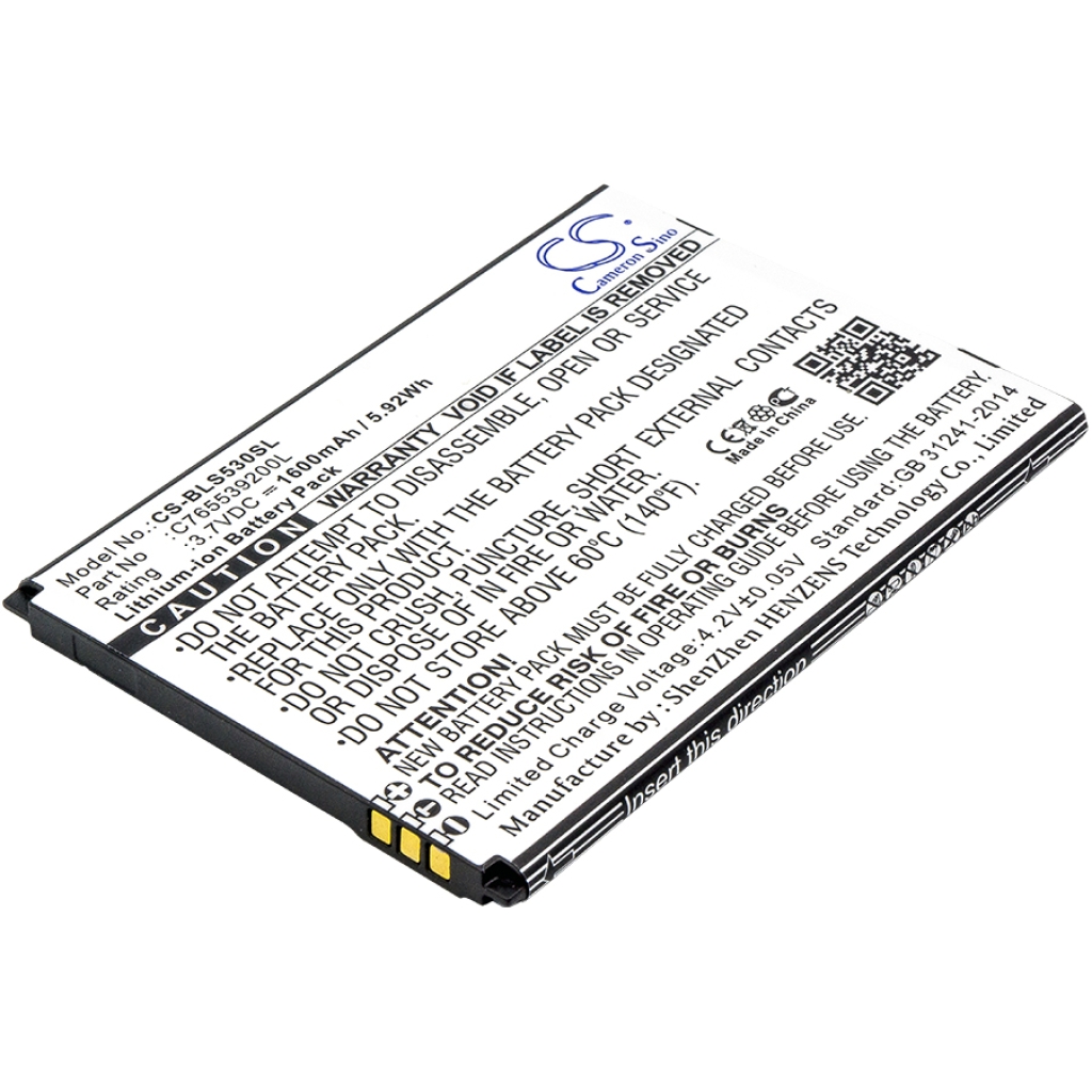 Compatible battery replacement for BLU  C765539200L