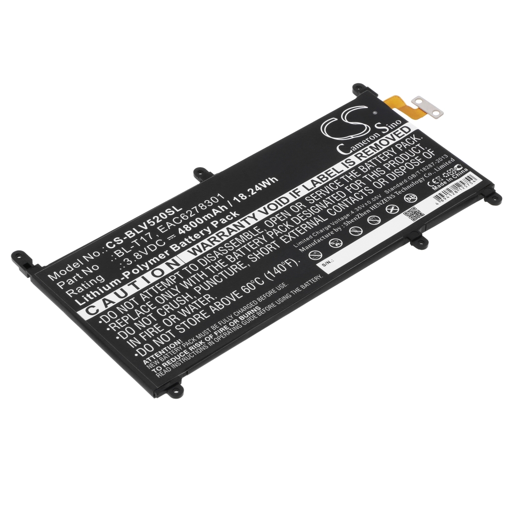 Tablet Battery LG CS-BLV520SL