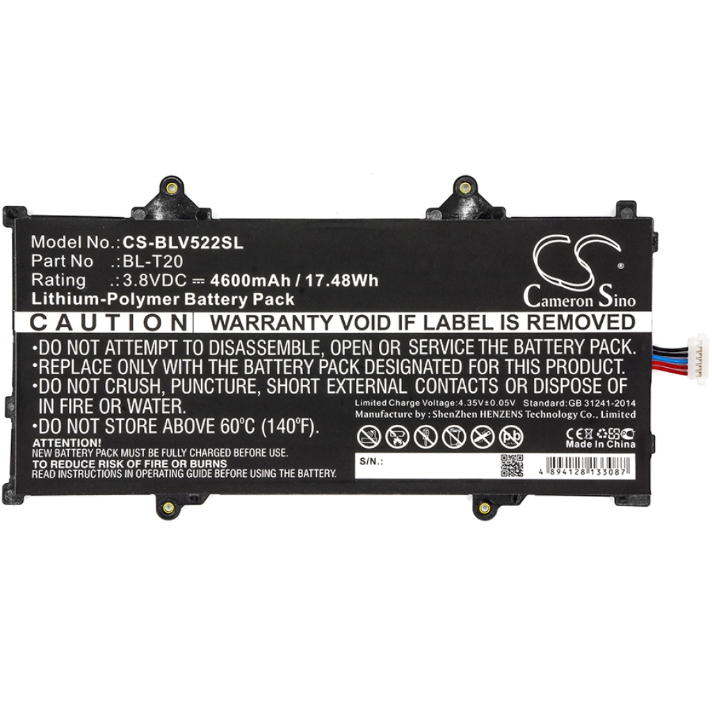 Tablet Battery LG CS-BLV522SL