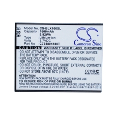 Compatible battery replacement for BLU C735804180T