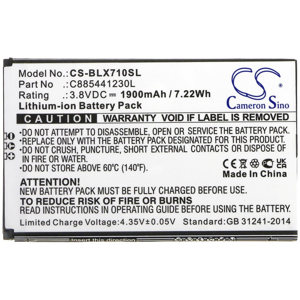 Battery Replaces C885441230L