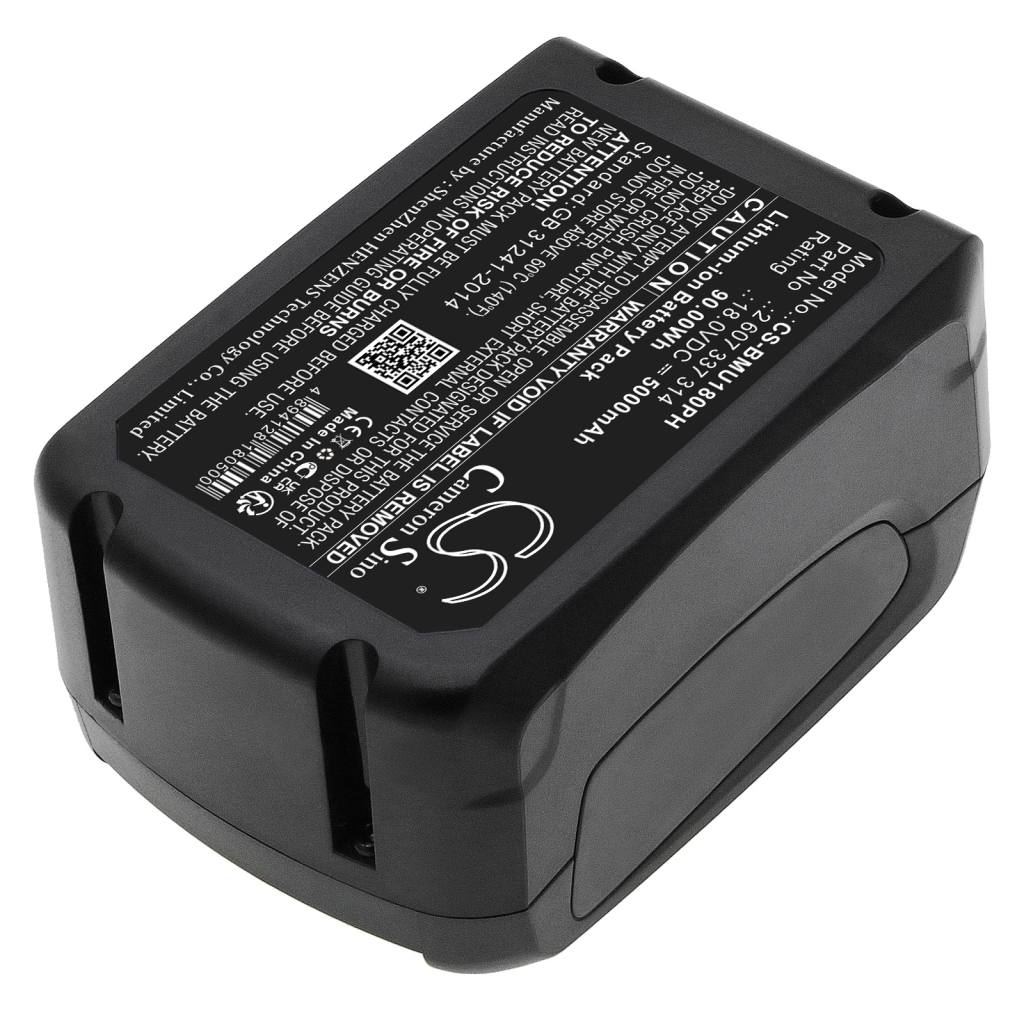 Compatible battery replacement for BOSCH  17006127, 2 607 337 314, 17004934, R909723, 17007103...