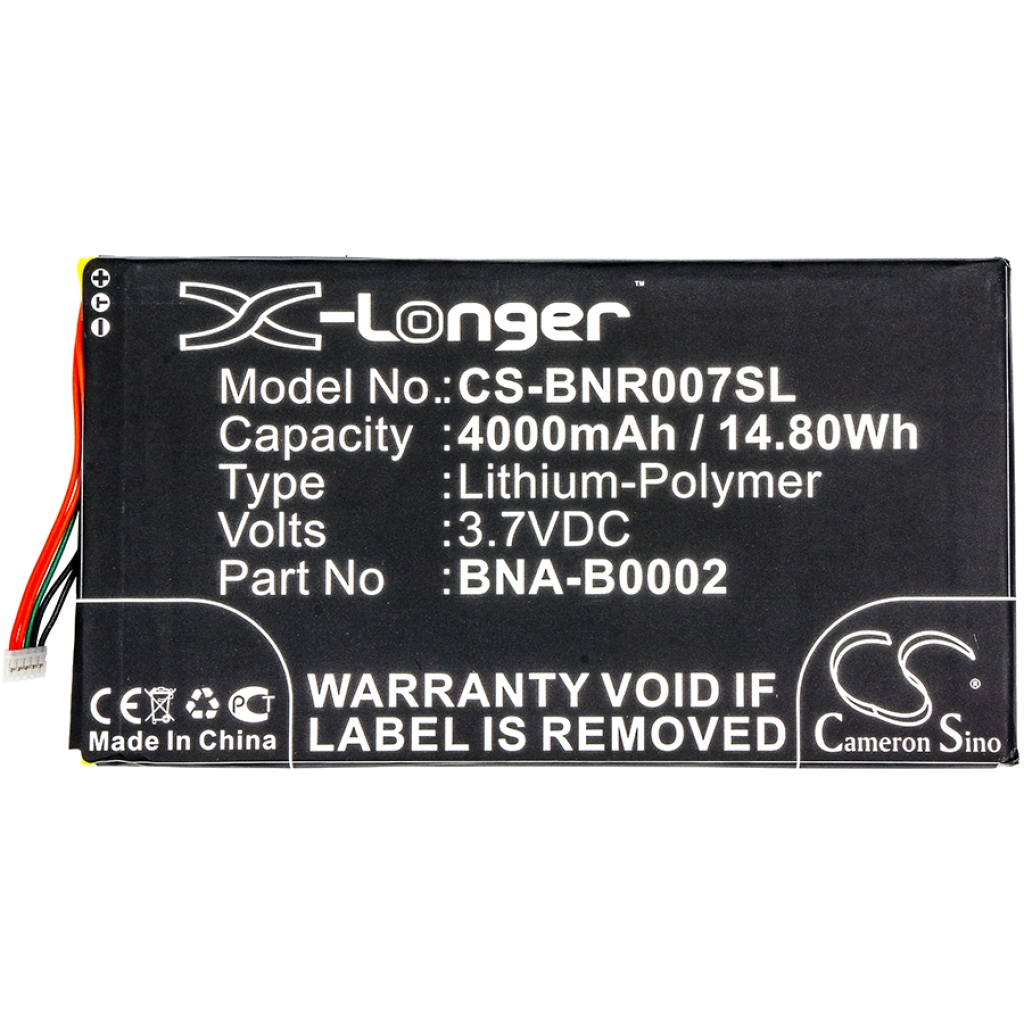 Tablet Battery Barnes & noble CS-BNR007SL