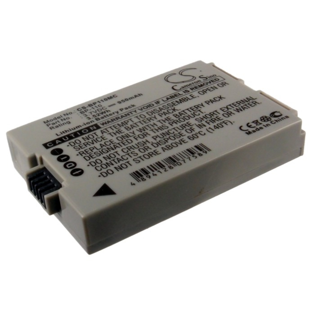 Compatible battery replacement for Canon  BP-110