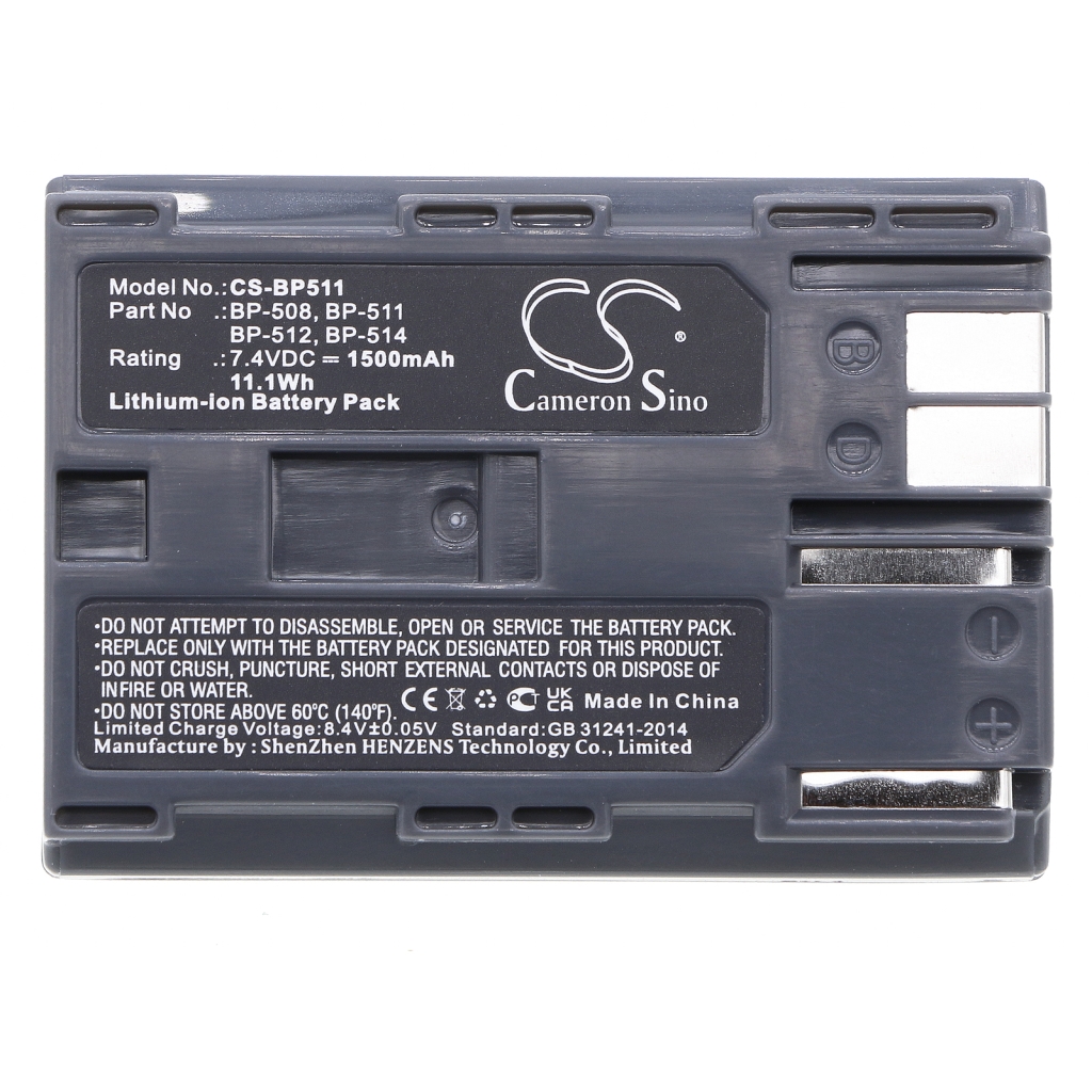 Camera Battery Canon ZR25MC