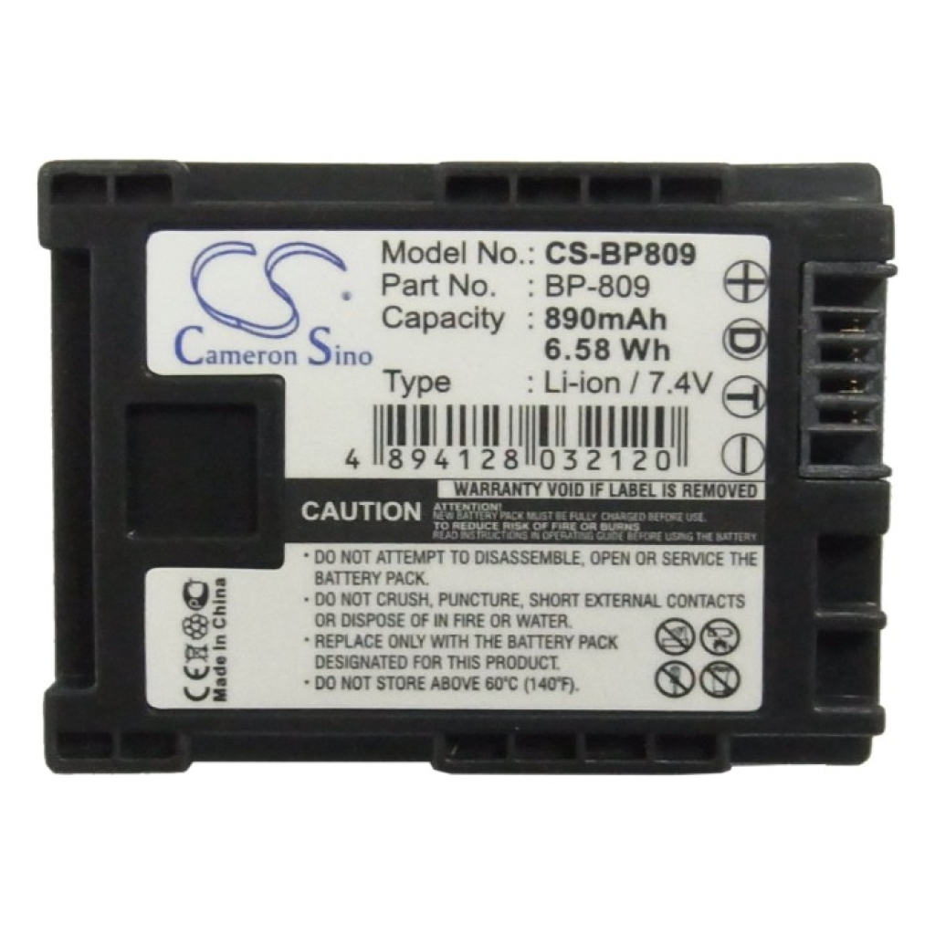 Camera Battery Canon CS-BP809