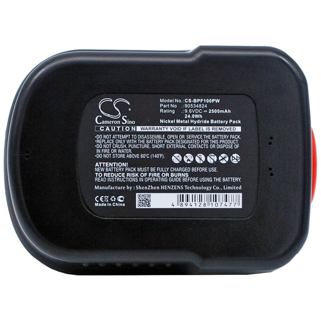 Battery industrial Black 