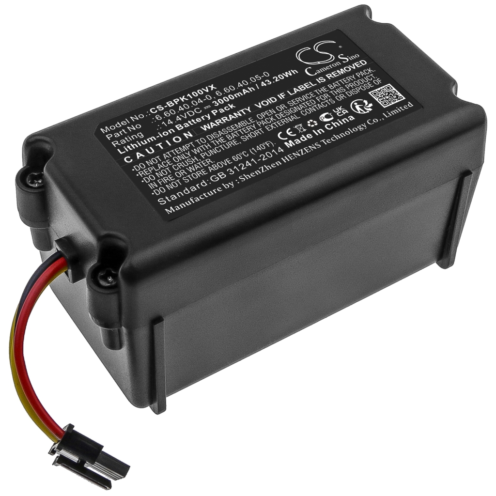 Compatible battery replacement for BLAUPUNKT  6.60.40.05-0, 6.60.40.04-0, SRX 1002, 18650-4SM26, BONA18650-MF1...