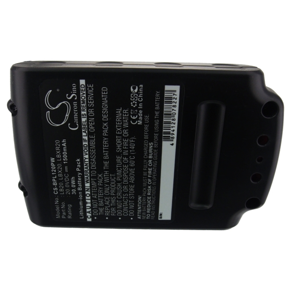 Compatible battery replacement for Black 