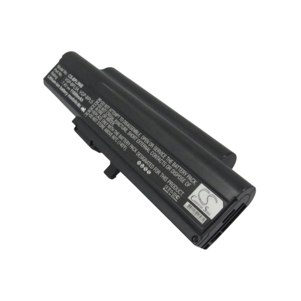 Compatible battery replacement for Sony  VGP-BPS5, VGP-BPL5A, VGP-BPL5, VGP-BPS5A