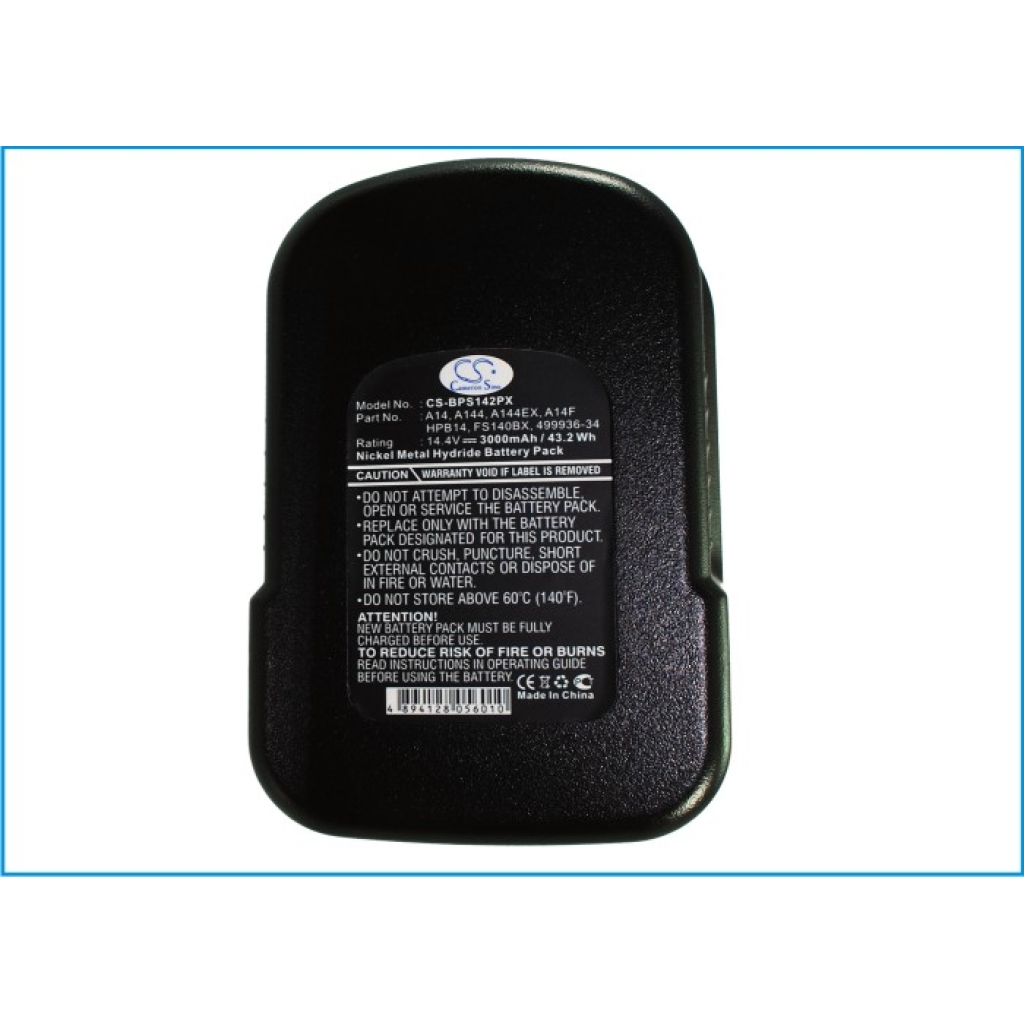 Compatible battery replacement for Firestorm  A1712, HPB18, B8236, EZWA80, FSB14...