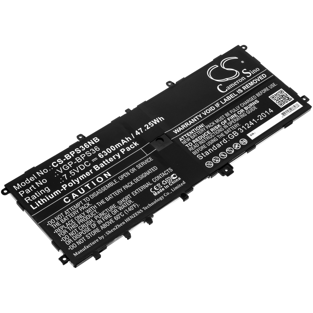 Notebook battery Sony CS-BPS36NB