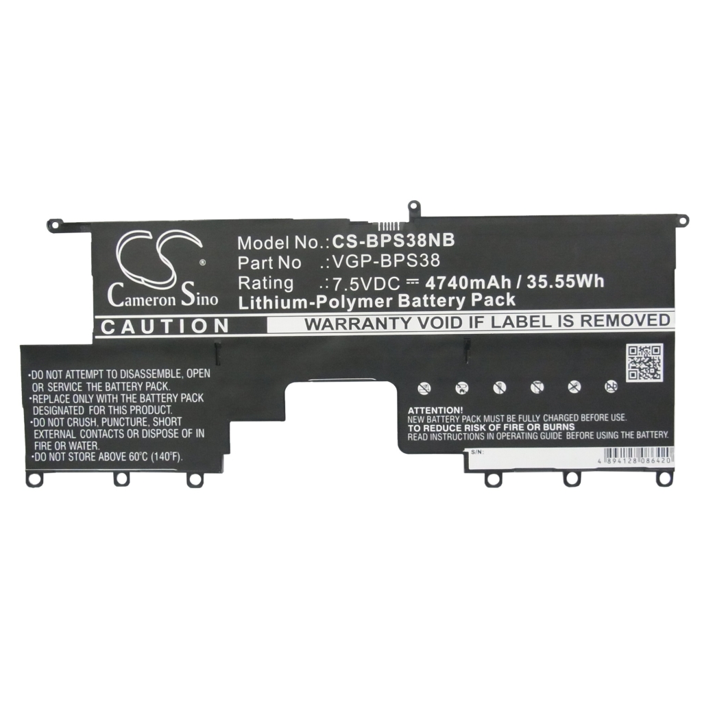 Notebook battery Sony CS-BPS38NB