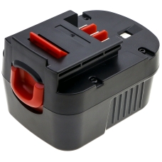 Compatible battery replacement for Black & decker  FSB12, A12-XJ, A9251, PS140, BD1204L...