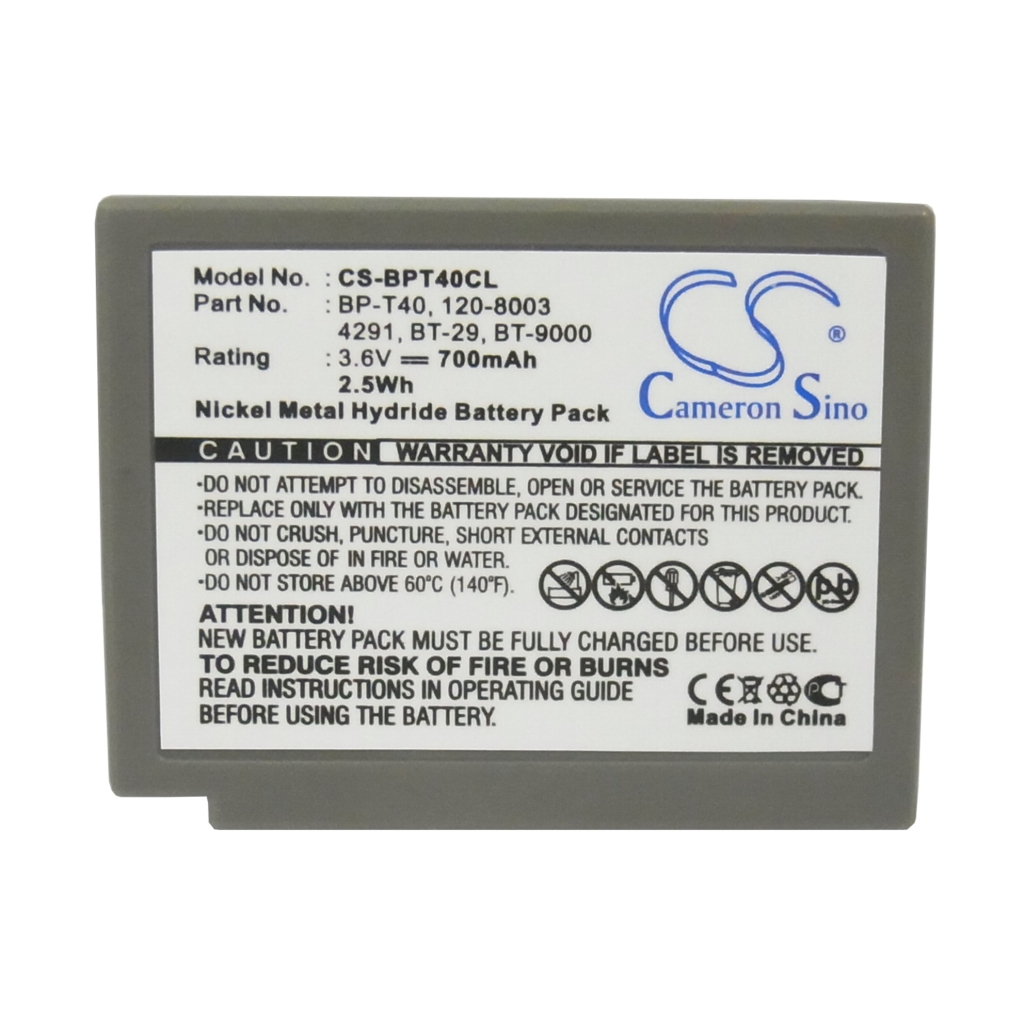 Compatible battery replacement for Sony  BT-29, BP-T40, BBTY0251001, 4291, BT-9000...