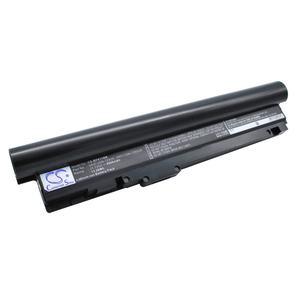 Compatible battery replacement for Sony  VGP-BPX11