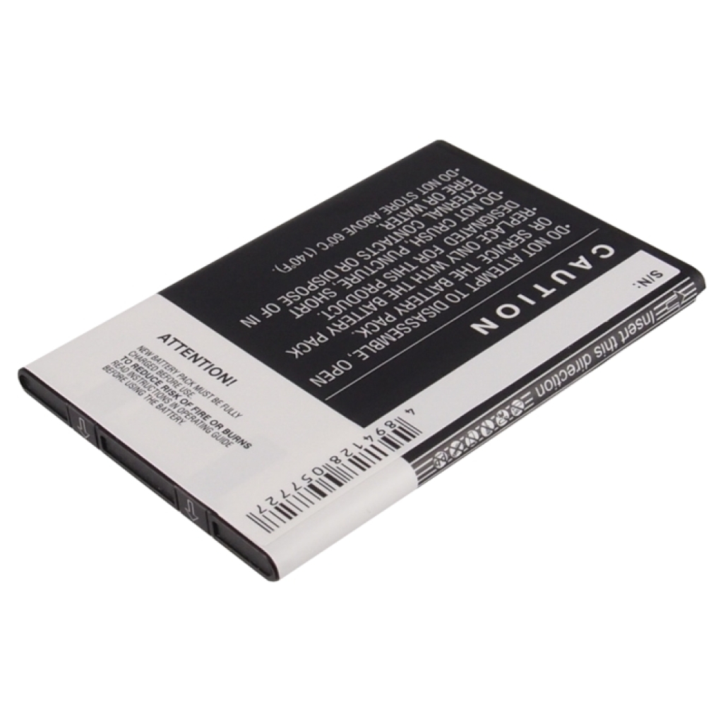 Compatible battery replacement for BlackBerry  JM1, J-M1, BAT-30615-006