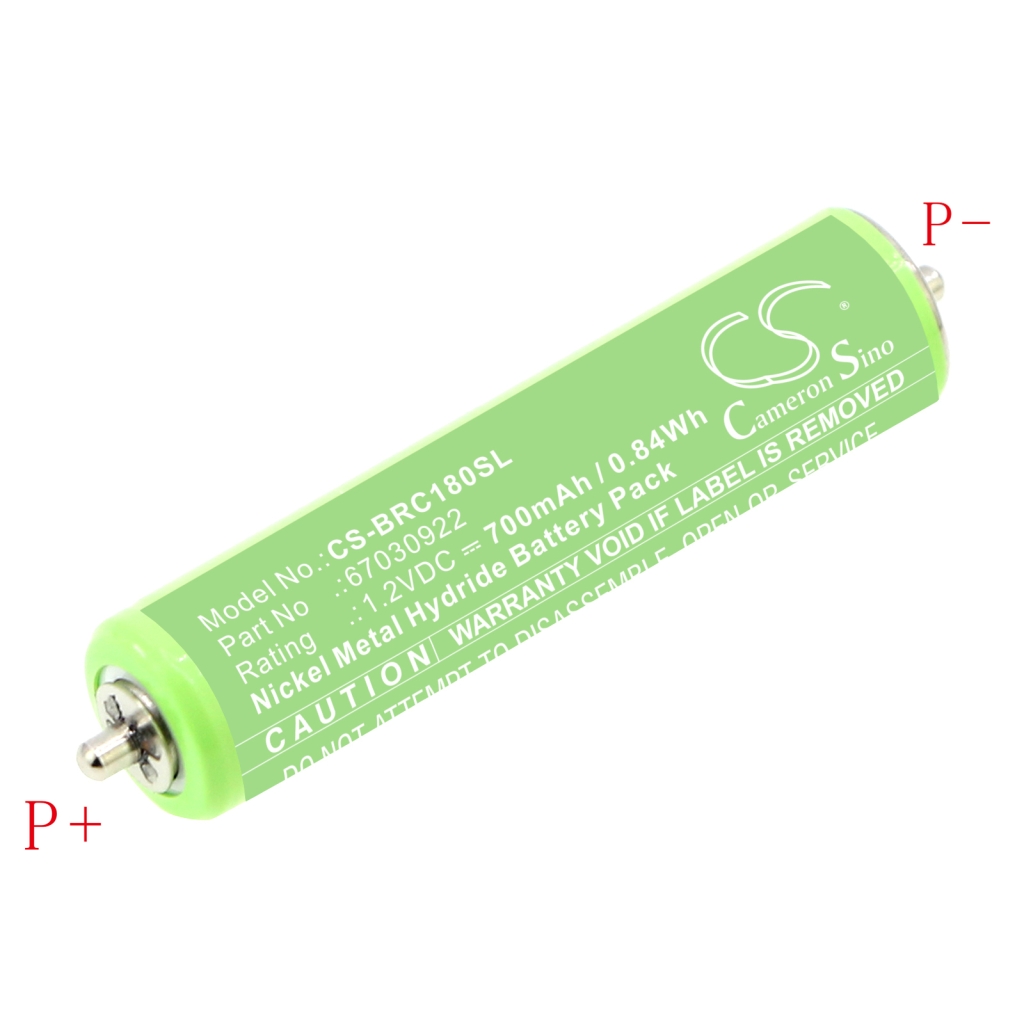 Compatible battery replacement for Braun  67030922, 67030368