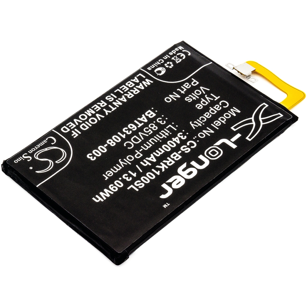 Mobile Phone Battery Blackberry CS-BRK100SL