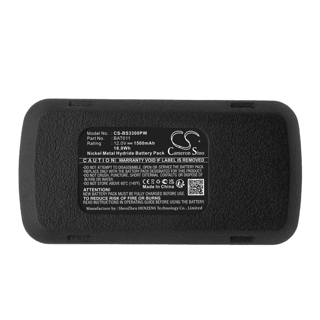 Compatible battery replacement for BOSCH  2 607 335 148, 2 607 335 471, BH1214L, 2 607 335 081, 2 607 335 243...