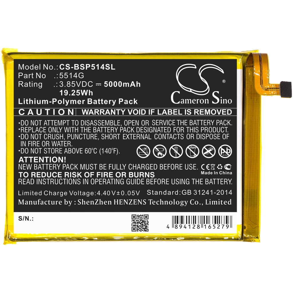 Mobile Phone Battery Bq CS-BSP514SL