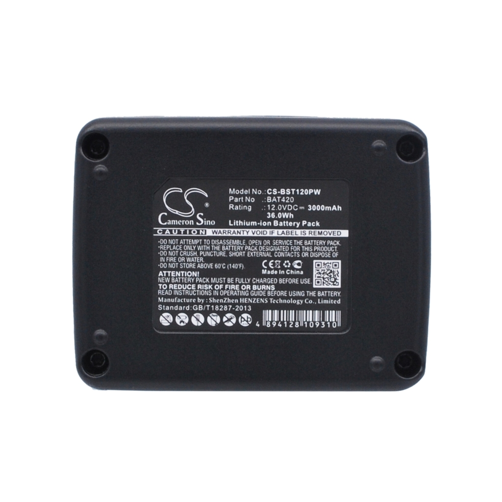 Compatible battery replacement for BOSCH  BAT420, BAT414, BAT412