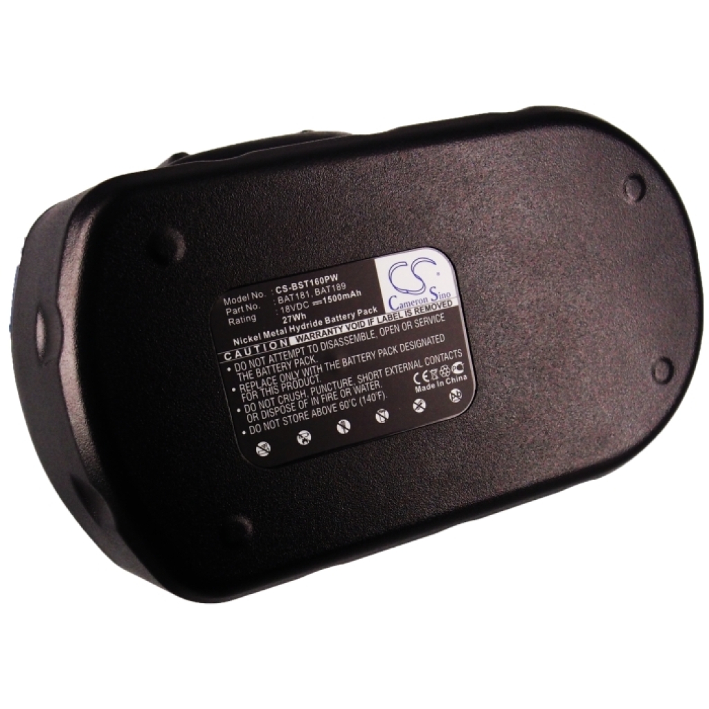 Compatible battery replacement for BOSCH  BAT181, 2 610 909 020, 2 607 335 278, BAT180, 2 607 335 696...