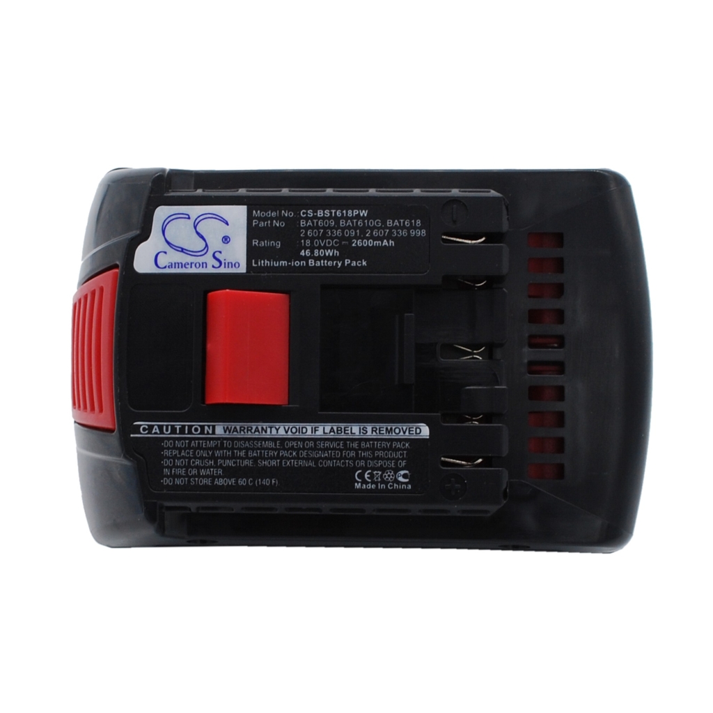 Compatible battery replacement for BOSCH  2 607 336 169, BAT611, 2 607 336 998, BAT622, 2 607 336 092...