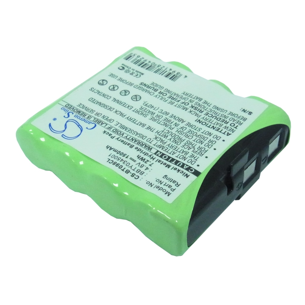 Compatible battery replacement for Telefunken  BT-098, BBTY0345001, BT153