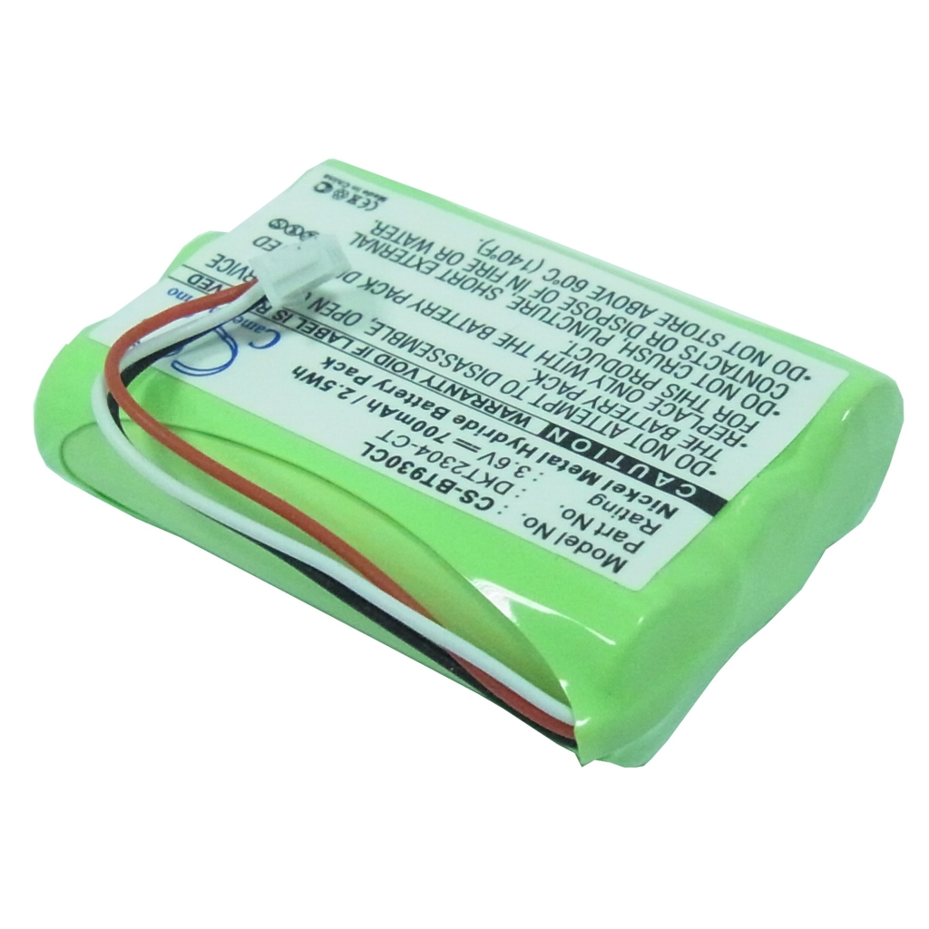 Compatible battery replacement for CASIO  3201013, SBC-202, DKT2304-CT, BT-930, 40AAAH3BMLZ