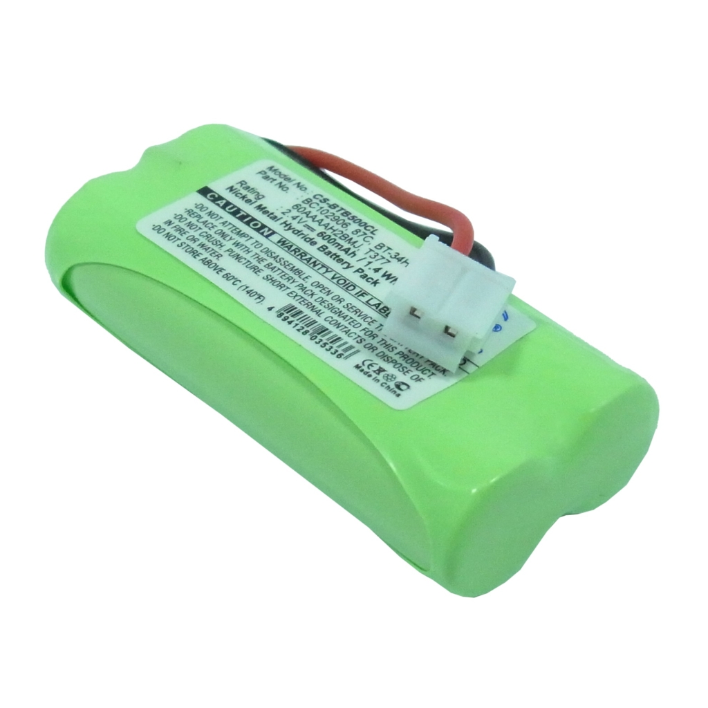 Compatible battery replacement for Alcatel  87C, 60AAAAH2BMJ, T377, BT-34H, BC102906