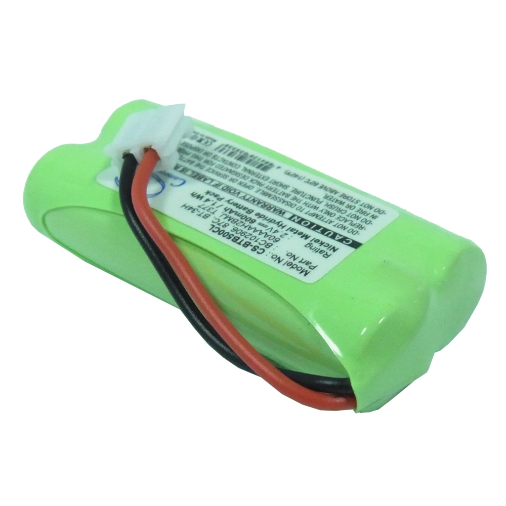 Compatible battery replacement for Premier  BC102906, 87C, 60AAAAH2BMJ, T377, BT-34H