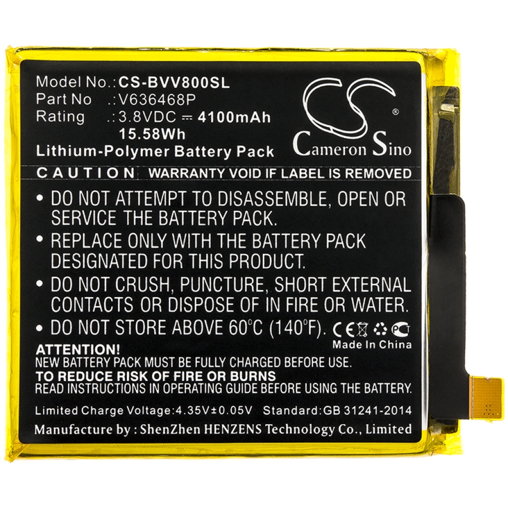 Mobile Phone Battery Blackview CS-BVV800SL