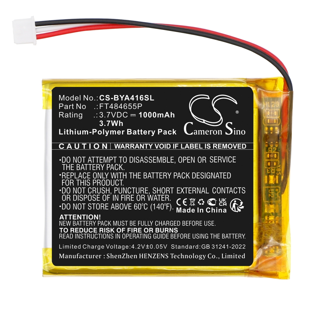 Compatible battery replacement for Babymoov FT484655P