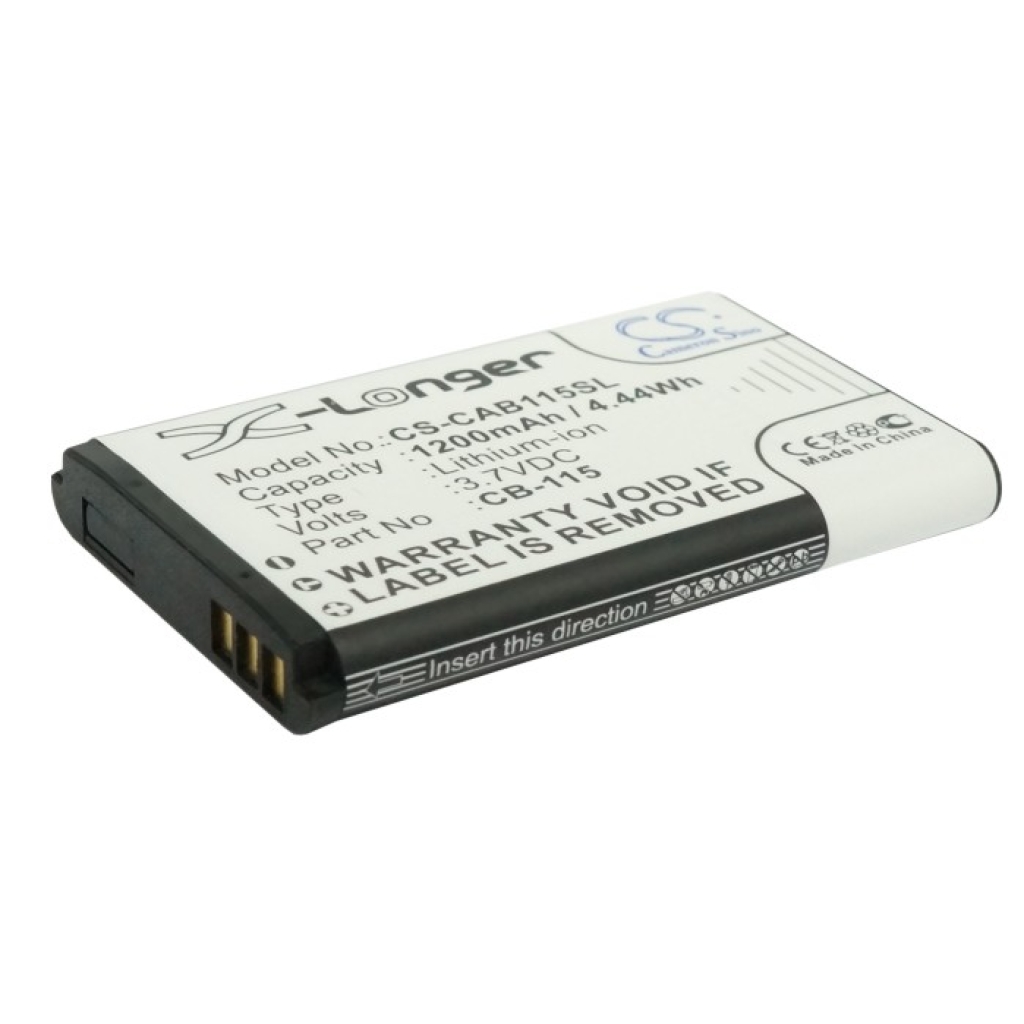 Compatible battery replacement for CAT  CB-115