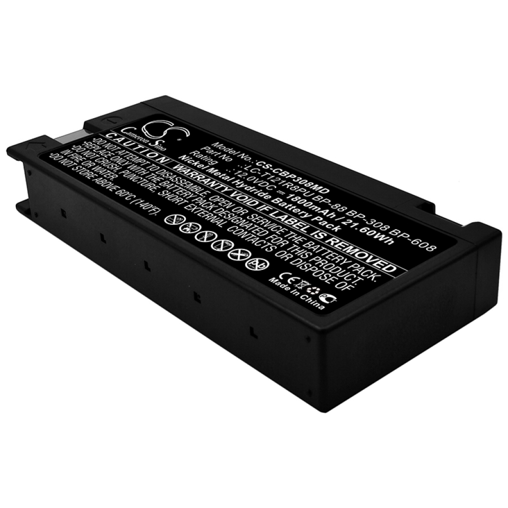 Compatible battery replacement for CURTIS MATHES  BP-508, LC-SD122PU, BP-308, BP-88S, 146-0055-003...