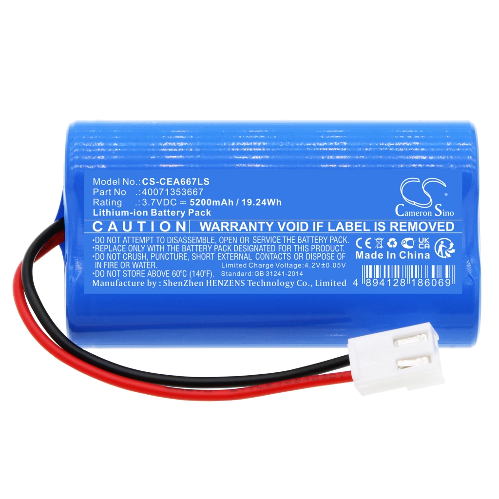 Home Security Camera Battery Ceag CS-CEA667LS