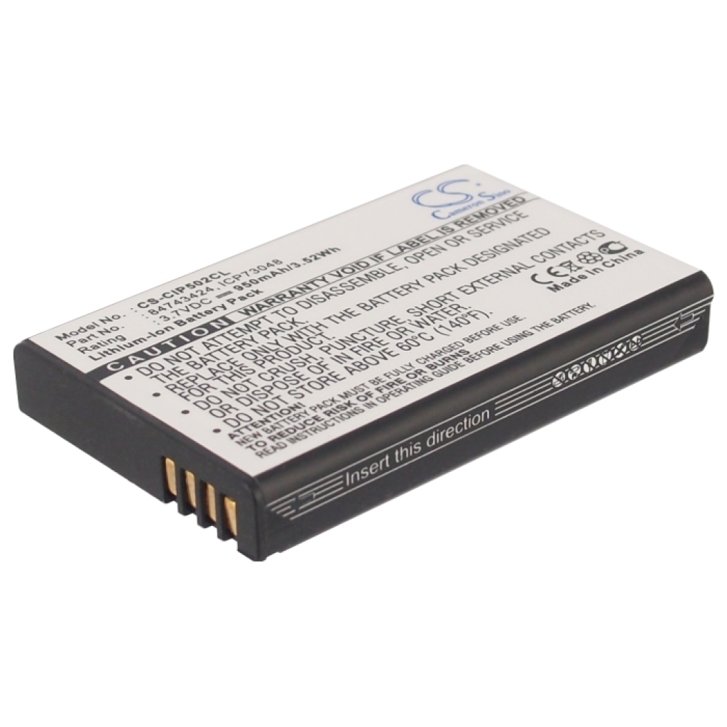 Compatible battery replacement for Spectralink  ICP73048, 84743428, 84743424