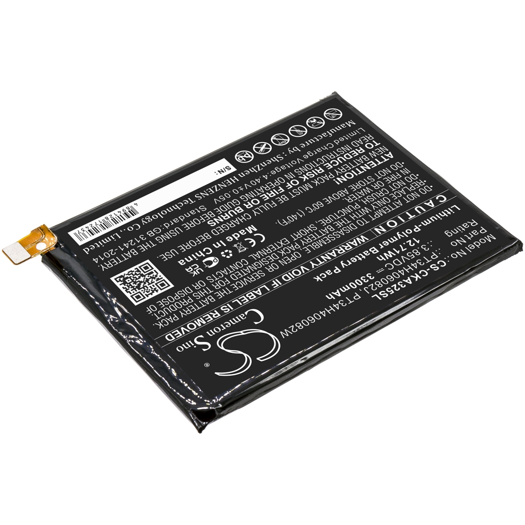 Battery Replaces PT34H406082J