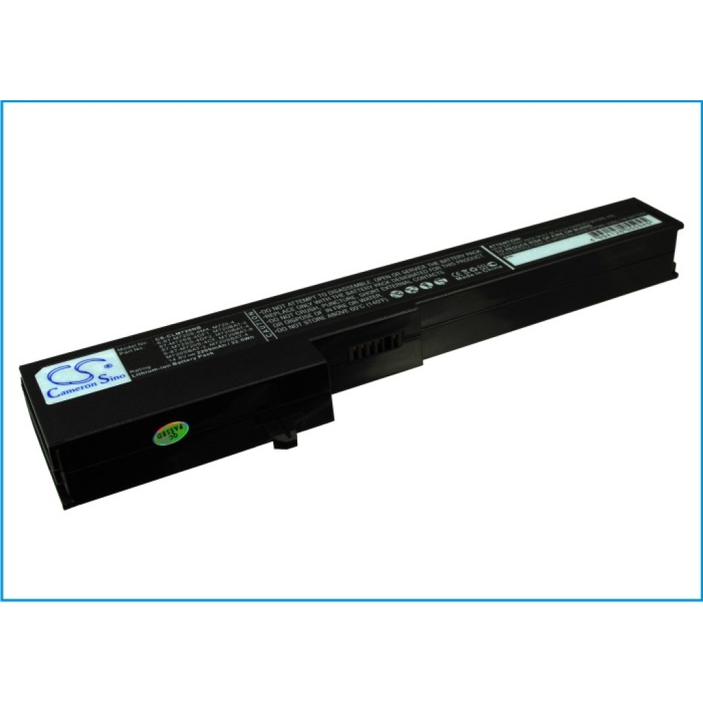 Notebook battery CLEVO MobiNote M722S