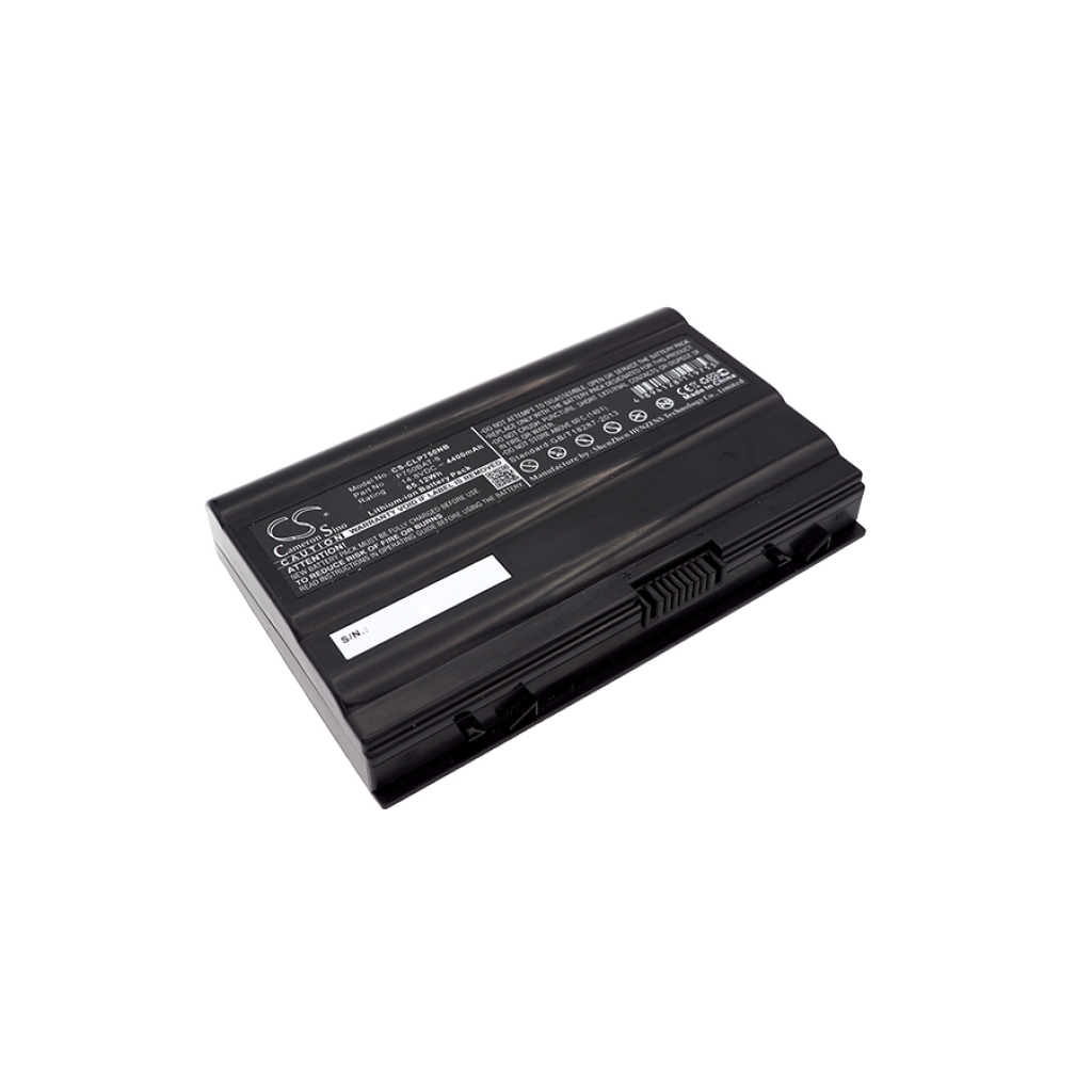 Compatible battery replacement for HASEE  6-87-P750S-4272, 4ICR18/65-2, P750BAT-8, 6-87-P750S-4U73