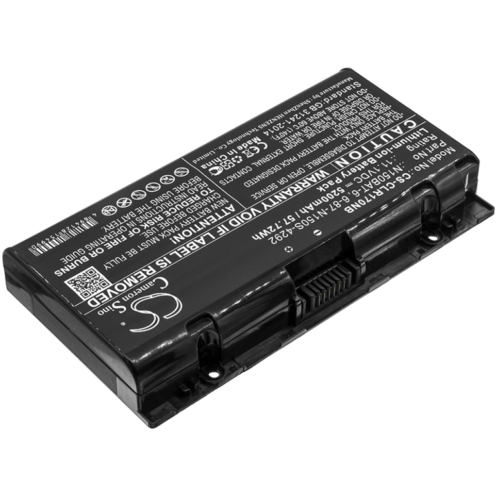 Notebook battery CLEVO CS-CLR170NB