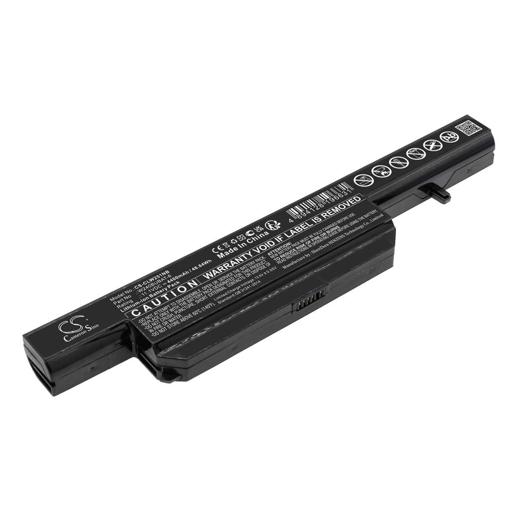 Notebook battery CLEVO CS-CLW251NB