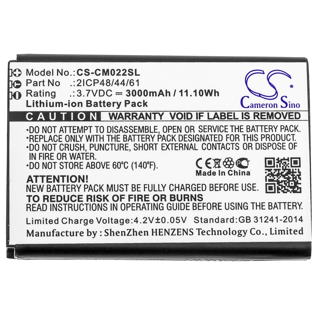 Custom Battery Packs CS-CM022SL