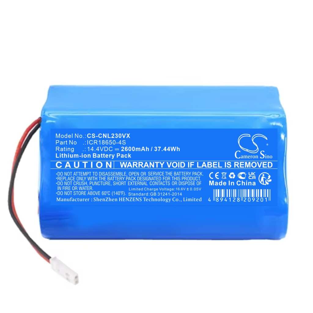 Battery Replaces ICR18650-4S