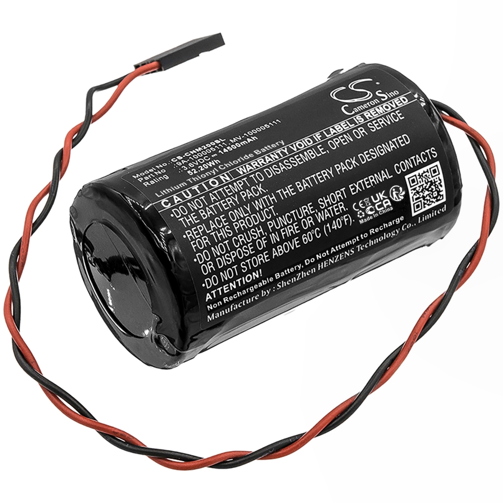 Compatible battery replacement for Cameron nuflo  LS33600-CN1, 9A-100005111, 99143283, MV-100005111