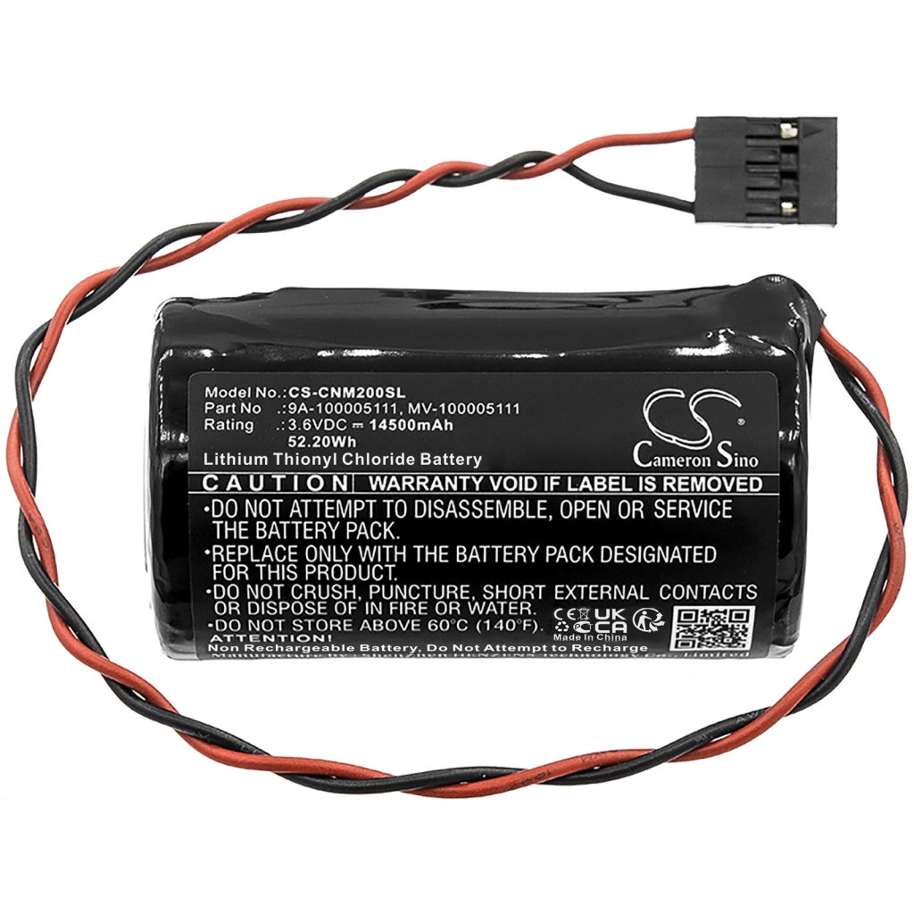 Compatible battery replacement for Cameron nuflo  LS33600-CN1, 9A-100005111, 99143283, MV-100005111